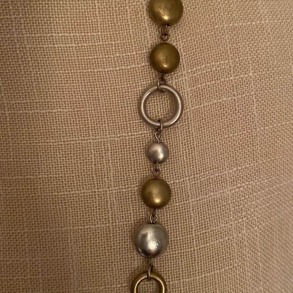 Retired Premier Design Gold and Silver necklace - Picture 5 of 11